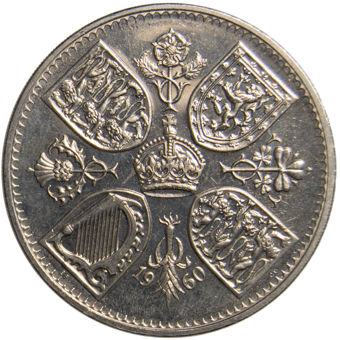 1960 New York World Fair Crown Prooflike_Rev