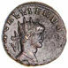 Gallienus. A.D 153-268. Antoninianus Doe_obv