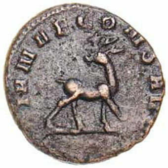 Gallienus. A.D 153-268. Antoninianus Doe_rev