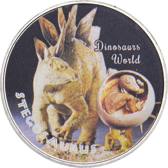 Dinosaur Medallion_Stegusaaurus