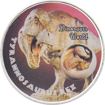 Dinosaur Medallion_Tryrannosaurusrex