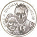 Wallis Simpson - Duchess of Windsor Medal Proof Sterling Silver_obv