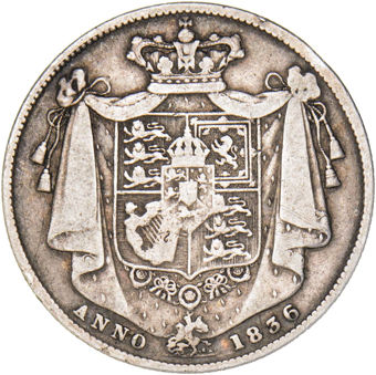 William IV Halfcrown Fine_rev