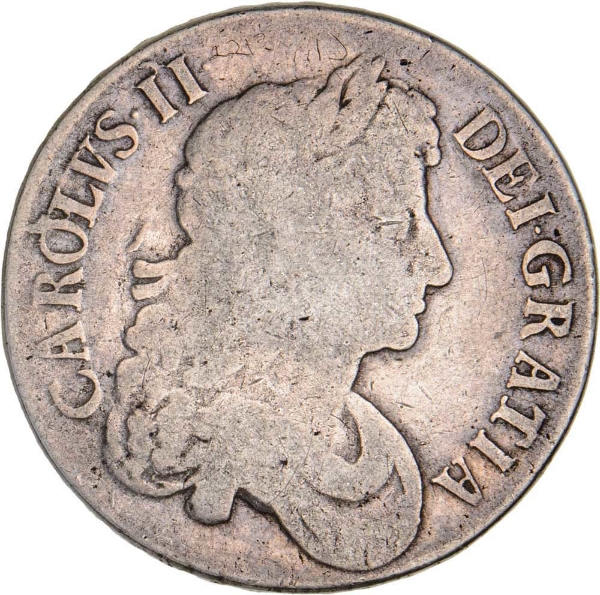 Charles II, Crown Very Good_obv