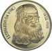 Da Vinci 20 Euro Brass Pattern 1997 Brilliant Unc_obv