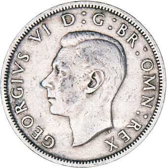 George VI_Halfcrown_obv