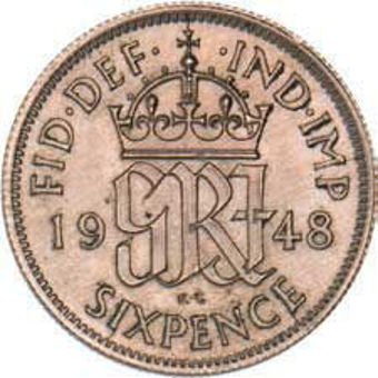 1948_Sixpence_rev