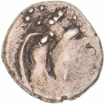 Silver ‘Quinarius’ of the Sequani_obv