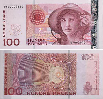 Norway 100 kroner 2006-10 P49