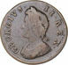 George II, Farthing _Young Head_obv