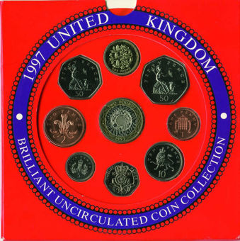 Royal Mint Set 1997 Date Set_rev