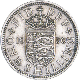 Elizabeth_II_EnglishShillings_1956_rev