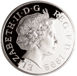 Elizabeth II, £5 (Charles 50th) 1998 Silver Proof _obv