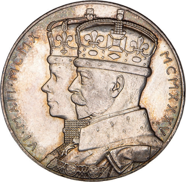George V, Silver Jubilee 1935 Silver Medal (32mm) Extremely Fine