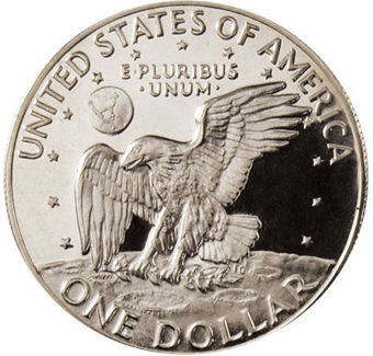 1974 Ike Dollar Clad Proof_rev