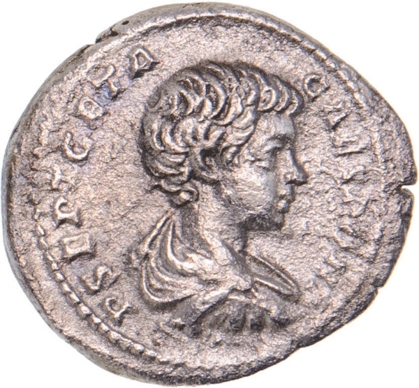 Geta As Caesar. A.D. 198-209. Rome - A.D. 200. AR Denarius. VICT AETERN