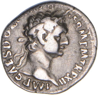 Domitian Denarius Minerva Very Fine_obv