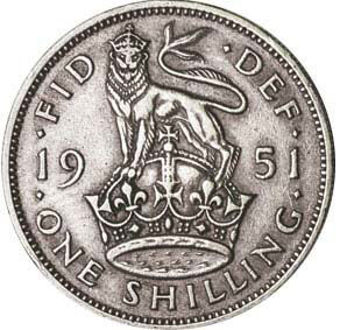 George VI_1951_Shilling_rev
