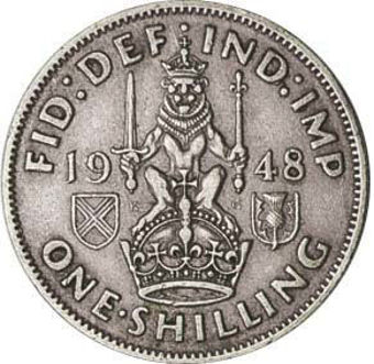 George VI_1948_Shilling_Scottish_Type_rev
