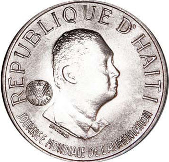 Haiti, FAO Coin_obv