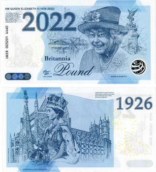Queen Elizabeth II Platinum Jubilee 2022  Britannia Pound Queen In Hat