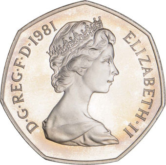 Elizabeth II_1981_50p_obv