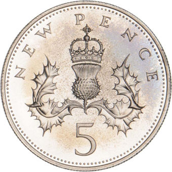 Elizabeth II_1981_5p_rev