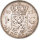 Netherlands, Silver 1 Gulden of Juliana (1954-1968) Extremely Fine_rev