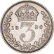 Victoria_Threepence_Old_Head_Silver_Extremely_Fine_rev