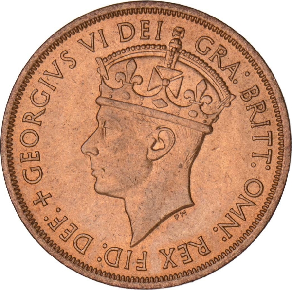 Jersey, 1/12 Shilling 1945 Brilliant Unc_obv