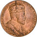 1902 Edward VII's Coronation Large Bronze Medallion Extremely Fine_obv