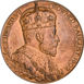 Edward VII, 1902 Coronation Large (56mm) Bronze Medal Uncirculated -  in original case_obv