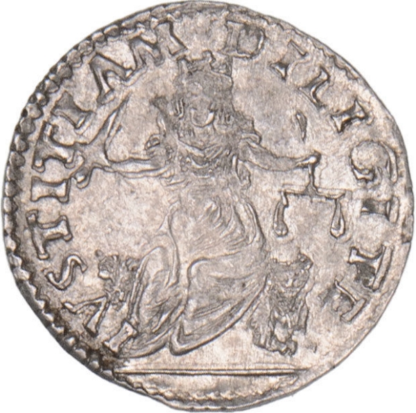 Italian States, Venice, 2 Soldi (1565) Extremely Fine_obv