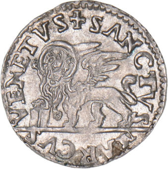 Italian States, Venice, 2 Soldi (1565) Extremely Fine_rev