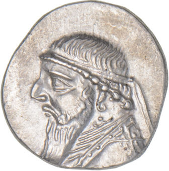 Mithradates_II_the_Great_Early_Silver_Drachm_obv