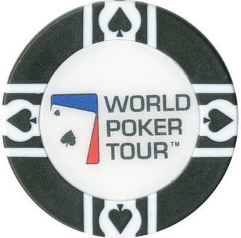 World Poker Tour Set of 3 Chips_black