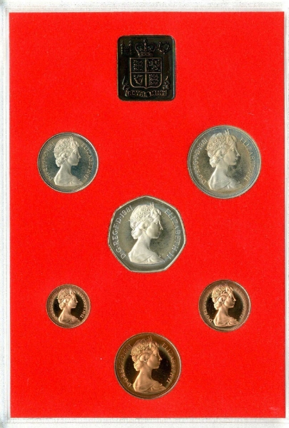 Elizabeth II, Royal Mint 1981 Proof Set_obv