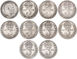 Complete_date_set_of_Edward_VII_Silver_Threepences