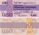East Germany 0.50pf Foreign Exchange PFX1-3Unc