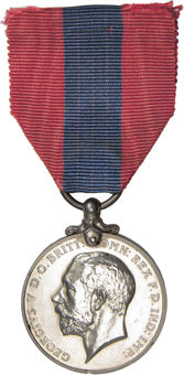 Imperial Service Medal George V 'Coinage Head' 1920-1931_obv