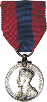 Imperial Service Medal George V 'Crowned Head' 1931-1937_obv