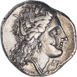 Lucania, Metapontion. Ca. 330-290 BC. Ly-, magistrate. AR Stater_obv