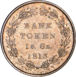George III, Bank of England Issue, Bull Head, Eighteen Pence, Bank Token, Unc_rev