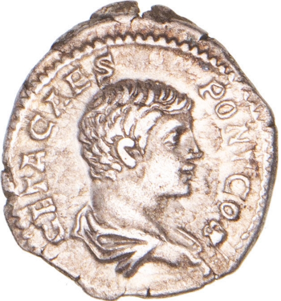 Geta Denarius Very Fine_obv