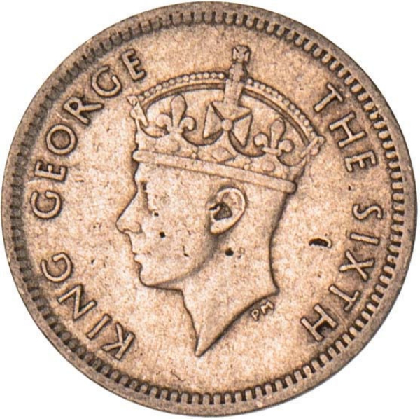 George VI, Threepence 1947 Fine_obv