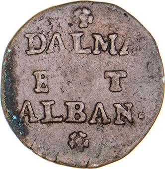 Italy, Venice, 2 Soldi (Scarce) 1691-1709 Very Fine_obv