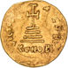 Byzantine Empire. Heraclius. 610-641 AD. Gold Solidus_rev