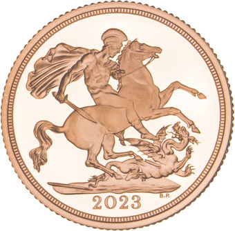 Charles III 2023 Gold Sovereign Proof_rev