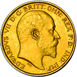 1905 Edward VII Gold Half Sovereign Very Fine_obv