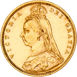 Victoria 1891 Jubilee Head Half Sovereign Very Fine_obv